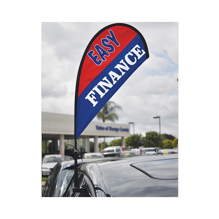 Ez Line Clip-On Paddle Flag &Reg; Pole Only 882